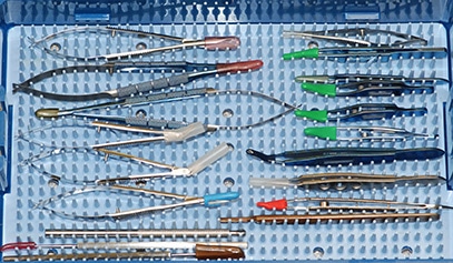 Microsurgical instruments, Ophthalmic surgery, ocular, cataract, conjunctival graft, eyelids, enucleation, dog, cat